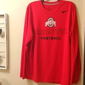 Nike Ohio State long sleeve Dri Fit Tee.